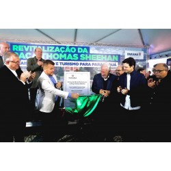 Paranaguá recebe do Governo do Estado R$ 6 milhões em obras urbanas ao completar 375 anos